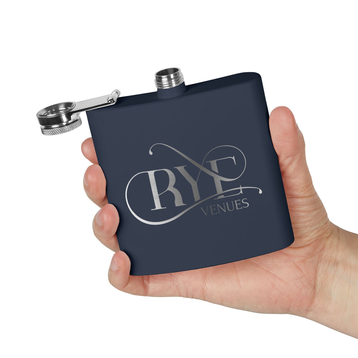 6oz Stainless Steel Flask | Rye Venues