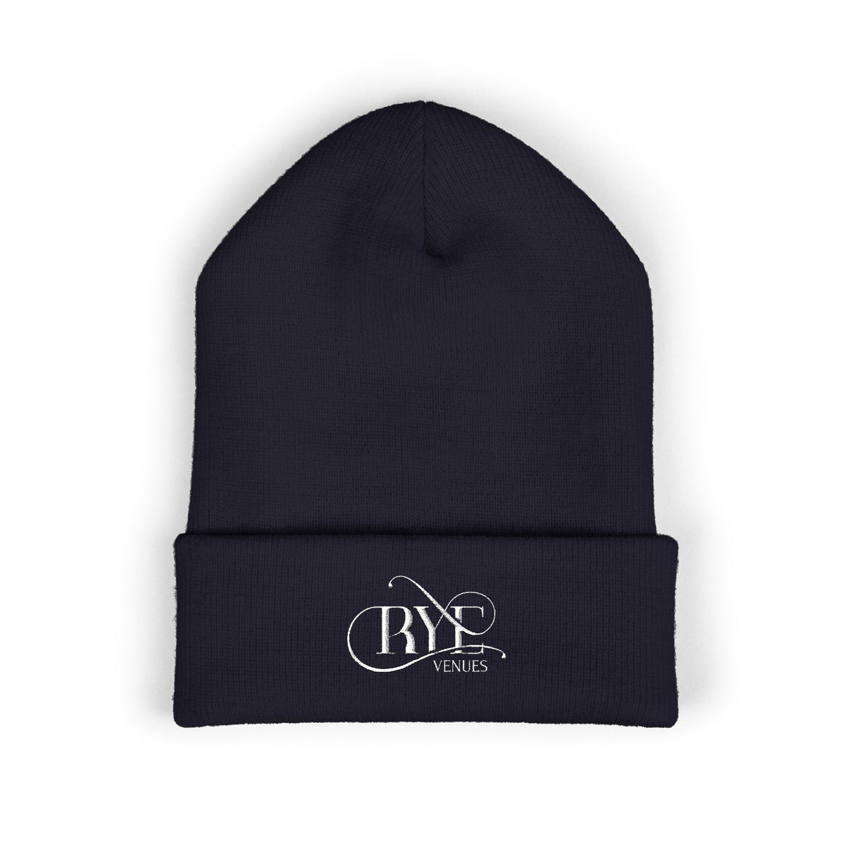 Embroidered Cuffed Beanie | Rye Venues