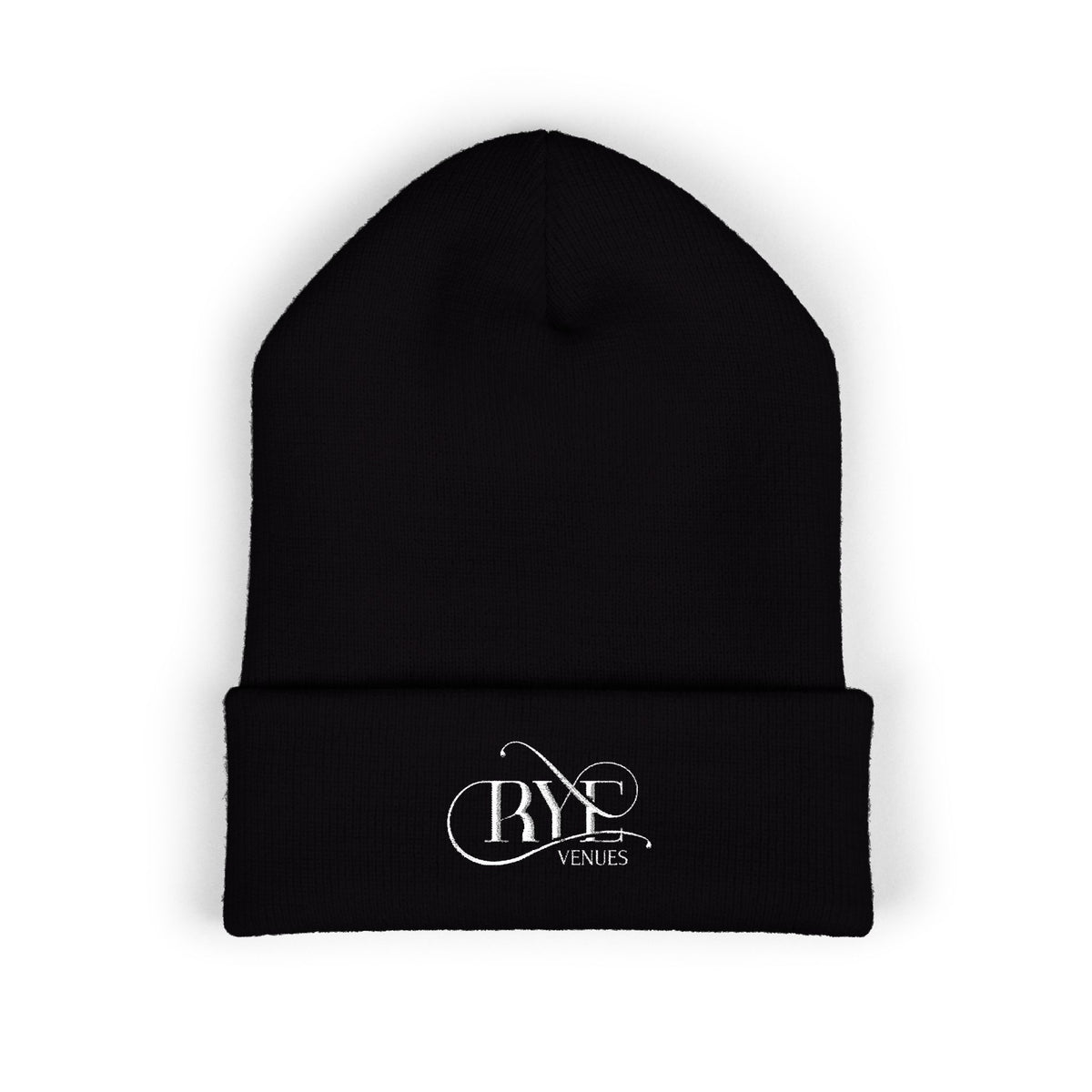 Embroidered Cuffed Beanie | Rye Venues