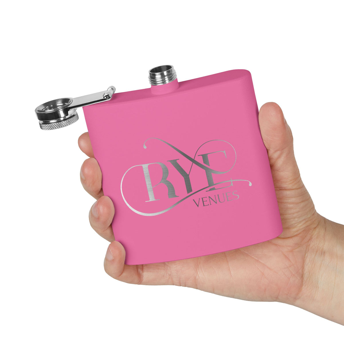 6oz Stainless Steel Flask | Rye Venues